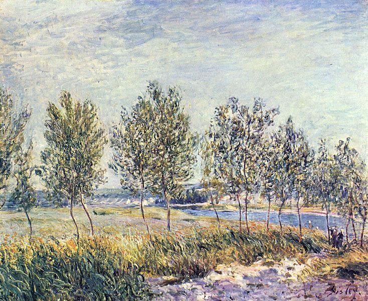 Alfred Sisley Wiese in By